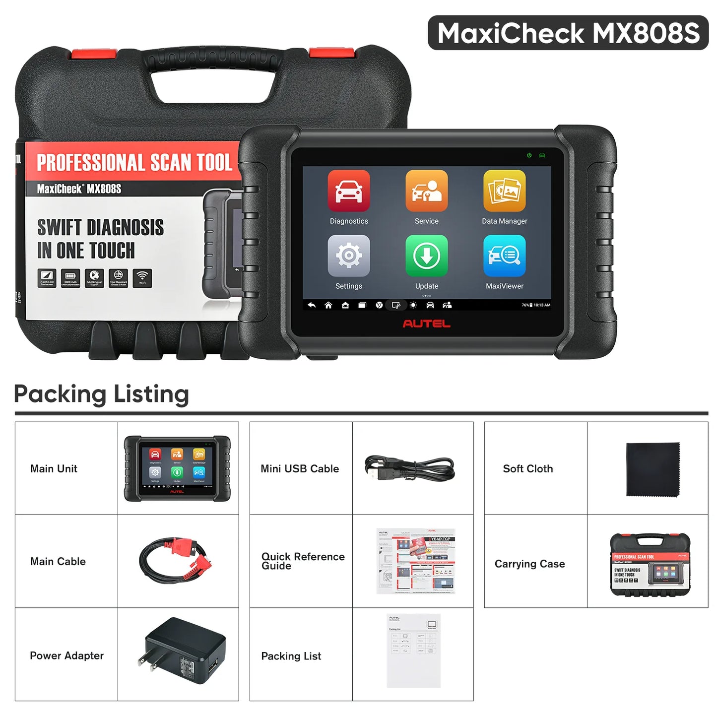 Autel MaxiCheck MX808S Diagnostic Device