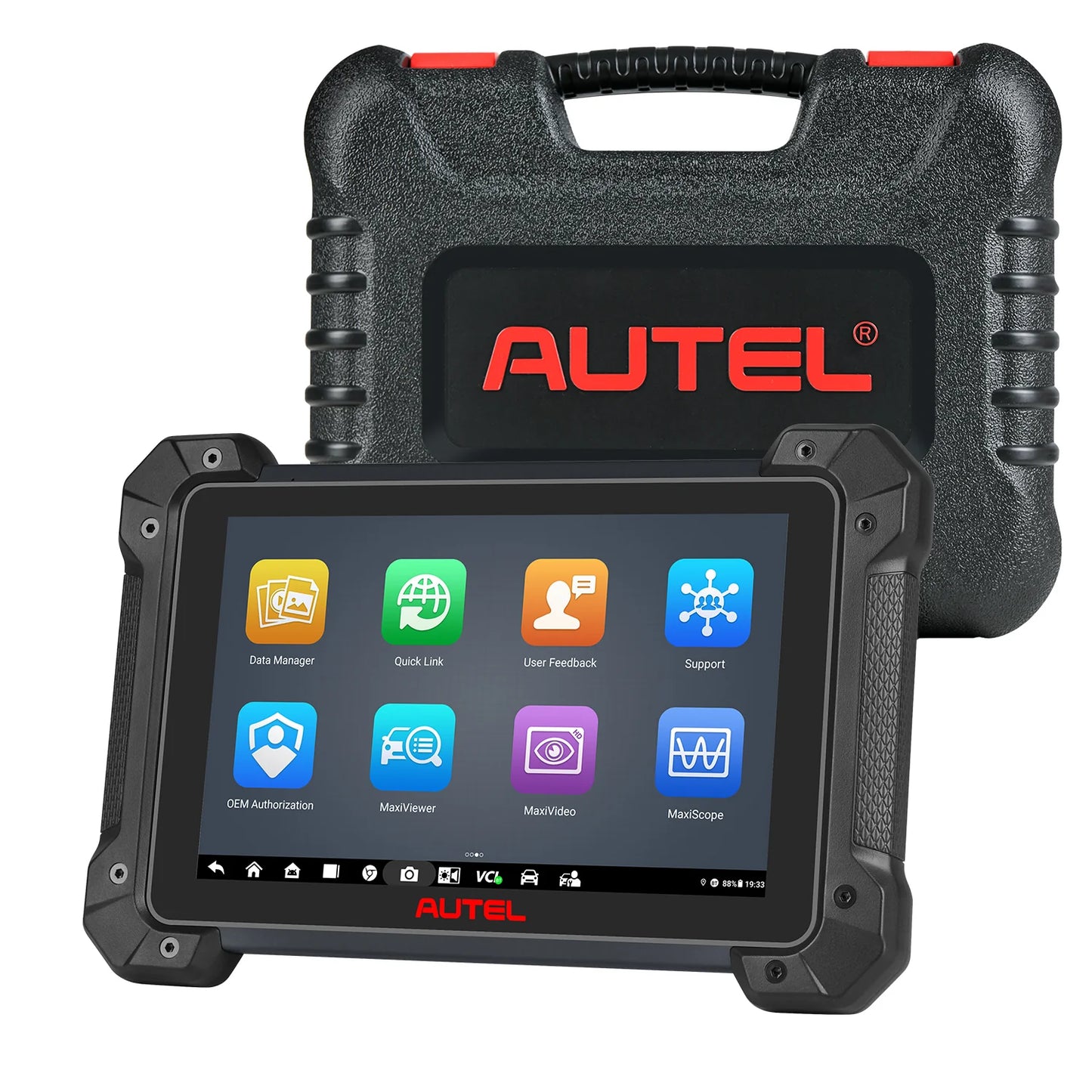 Autel MaxiCOM MK908 II OE-Level Full Systems Automotive Diagnostic Tool, 36+ Service Function, Active Test