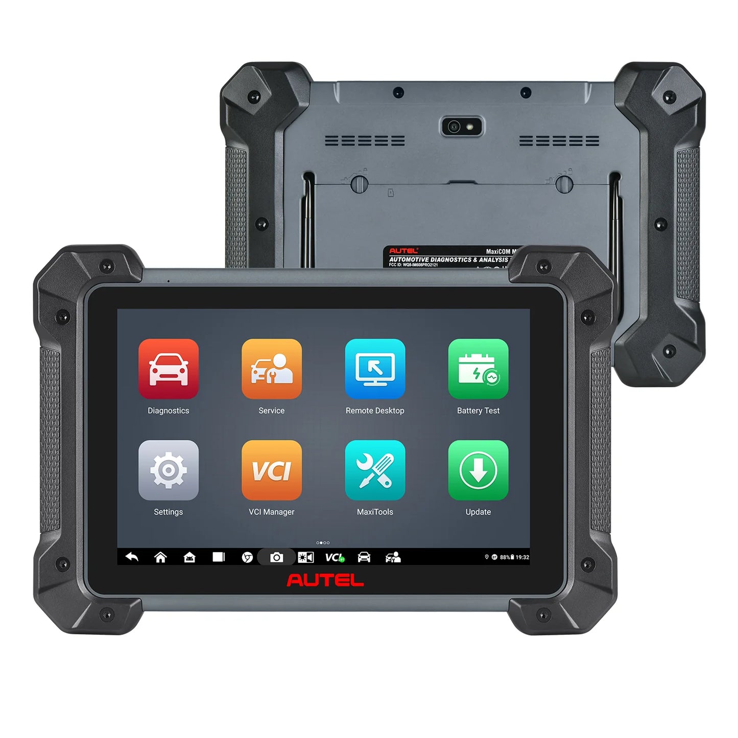 Autel MaxiCOM MK908 II OE-Level Full Systems Automotive Diagnostic Tool, 36+ Service Function, Active Test