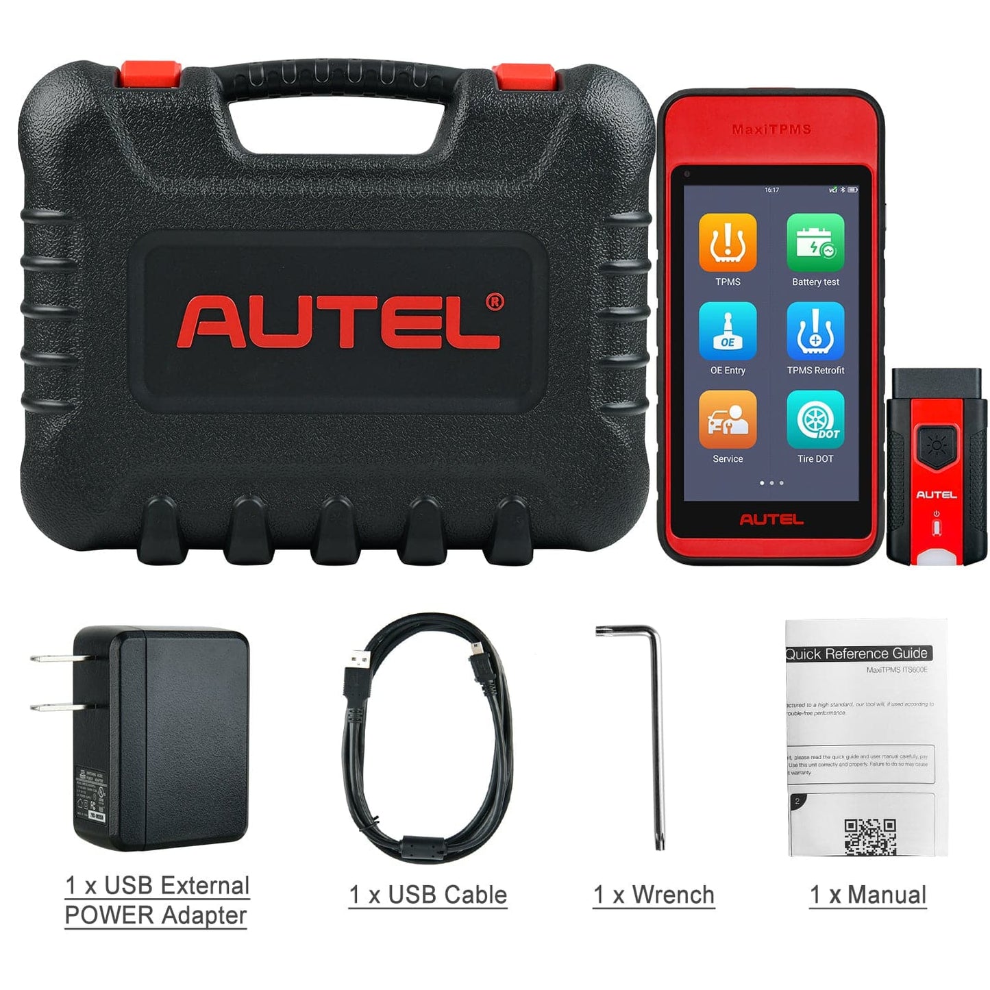 Autel MaxiTPMS ITS600 TPMS Relearn Tool, TPMS Programming Tool Activate/Relearn All Sensors
