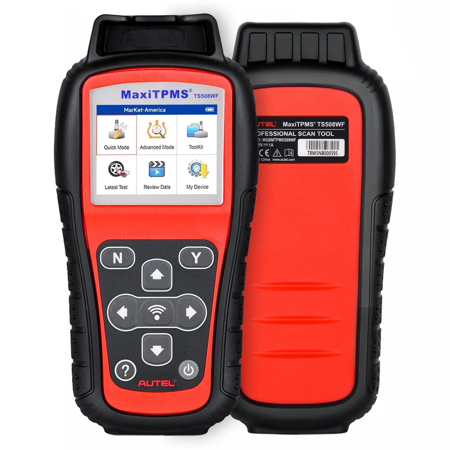 Autel MaxiTPMS TS508WF WiFi TPMS Programming Tool, Relearn/Activate MX-SENSOR 315/433Mhz