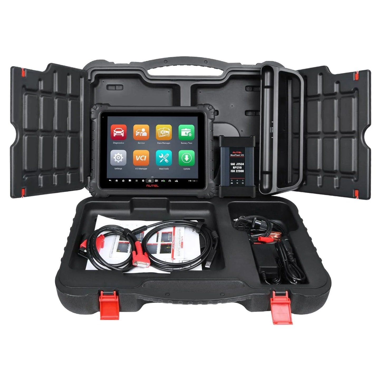 Autel MaxiCOM Ultra Lite All System Diagnostic Scanner with Topology Mapping and J2534 ECU Programming Tool with Free MV108S