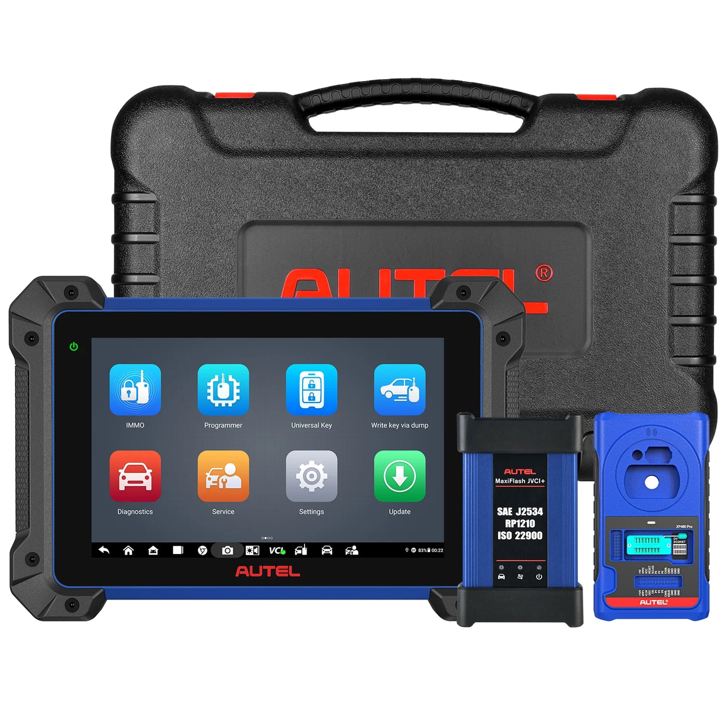 Autel MaxiIM IM608 PRO II Key Programming Tool Full Adapters Bundle + Free Gift Otofix Smart Key Watch