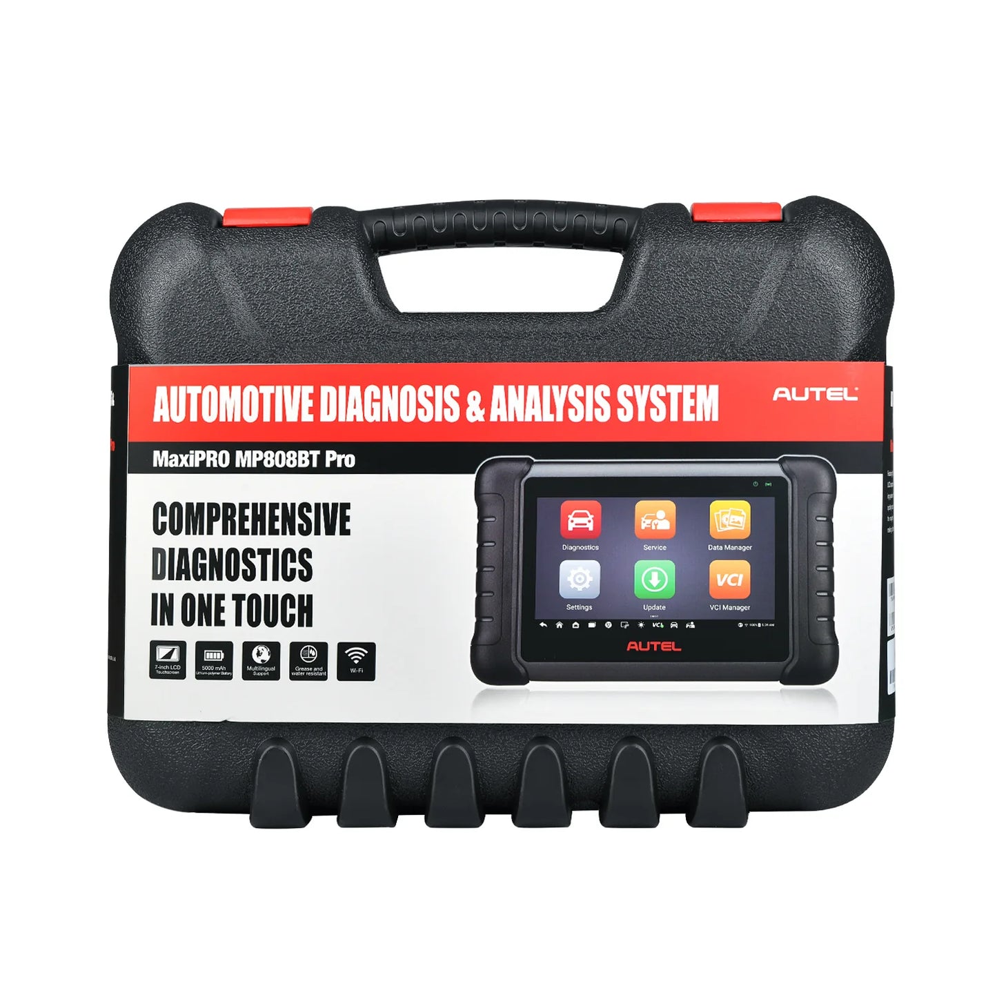 Autel MaxiPRO MP808BT PRO Wireless Diagnostic Scanner, ECU Coding Bi-Directional Control OBD II Scanner