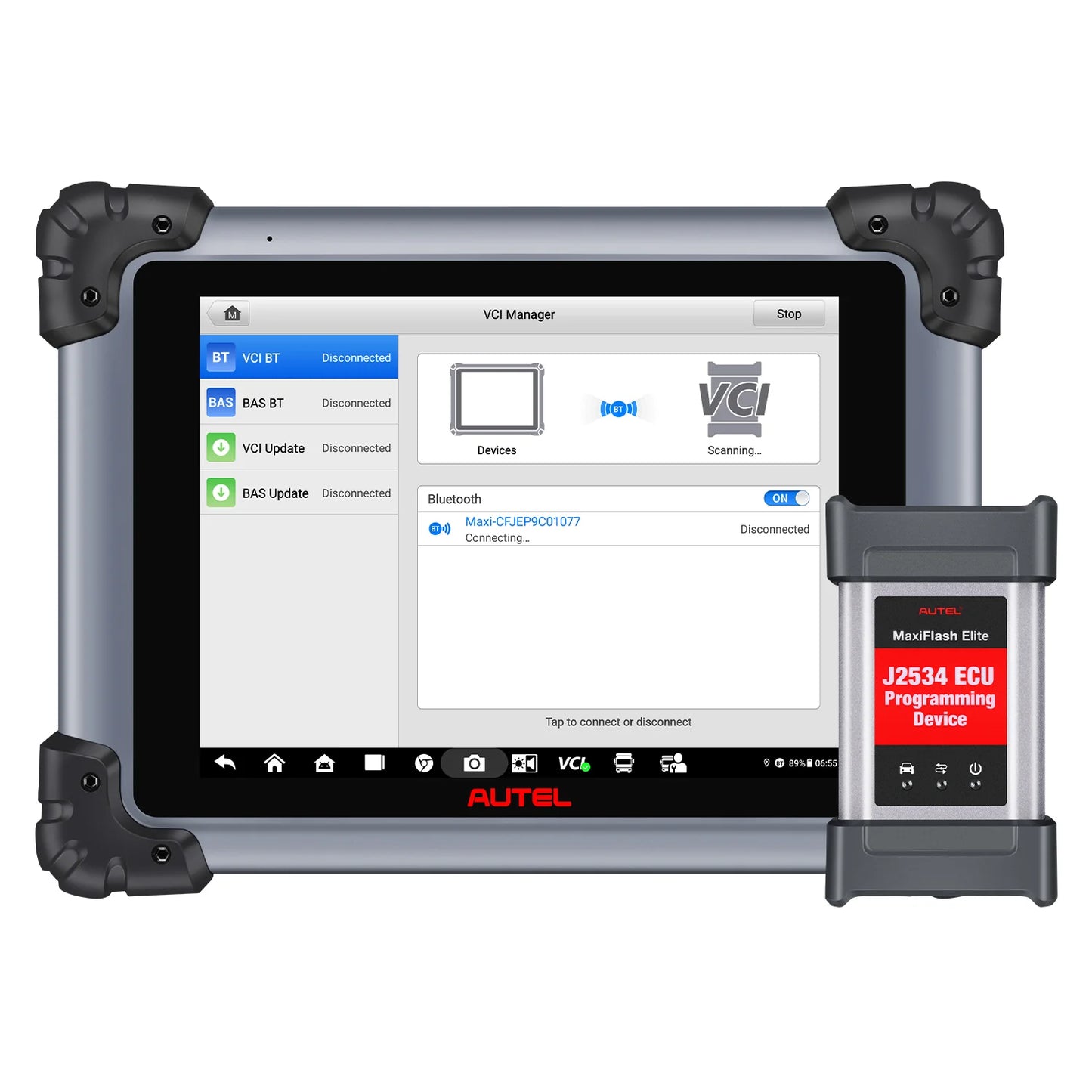Autel Maxisys MS908CV II Heavy Duty Truck Scanner with J2534 ECU Programming