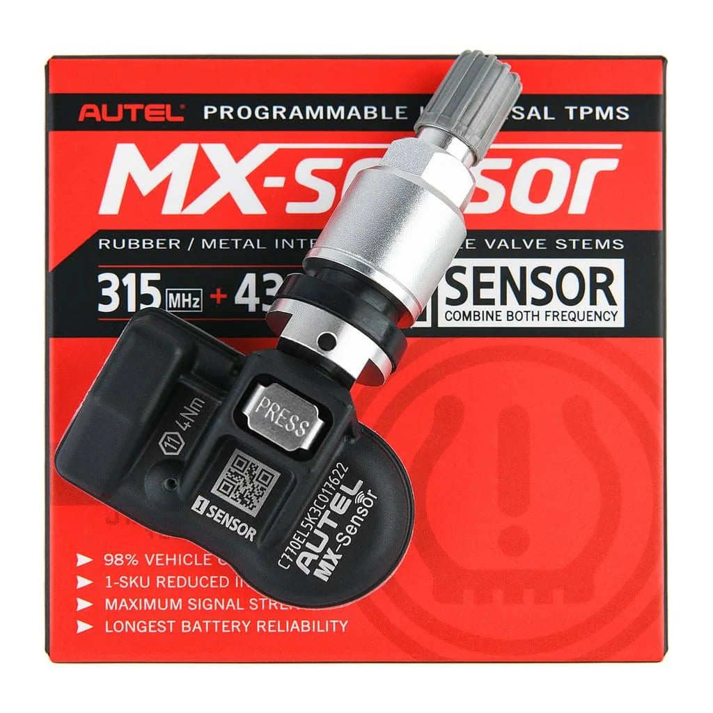 Autel TPMS MX-Sensor 315MHz & 433MHz 2 in 1 Tire Pressure Sensors