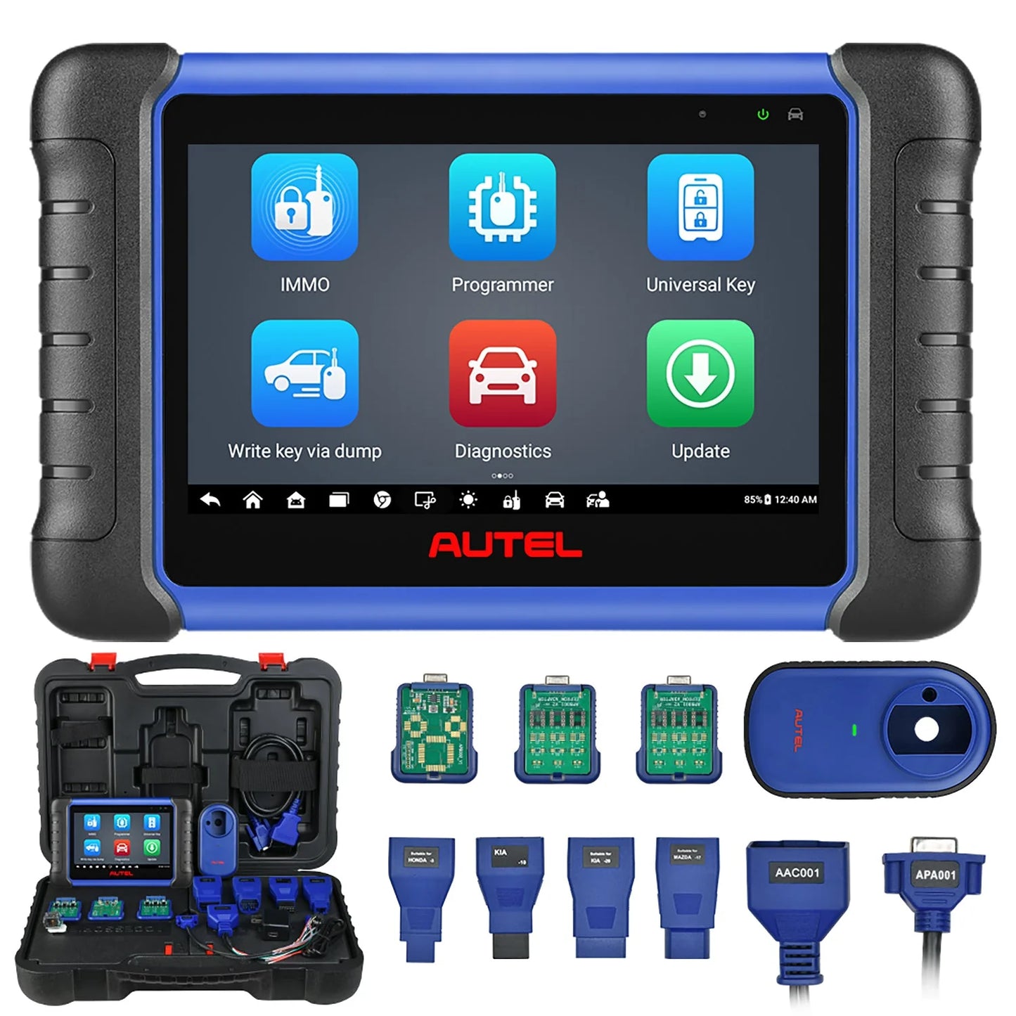 Autel MaxiIM IM508S Key Fob Programming Tool, All System Diagnostic Scan, 30+ Service, 2 Years Free Update Online